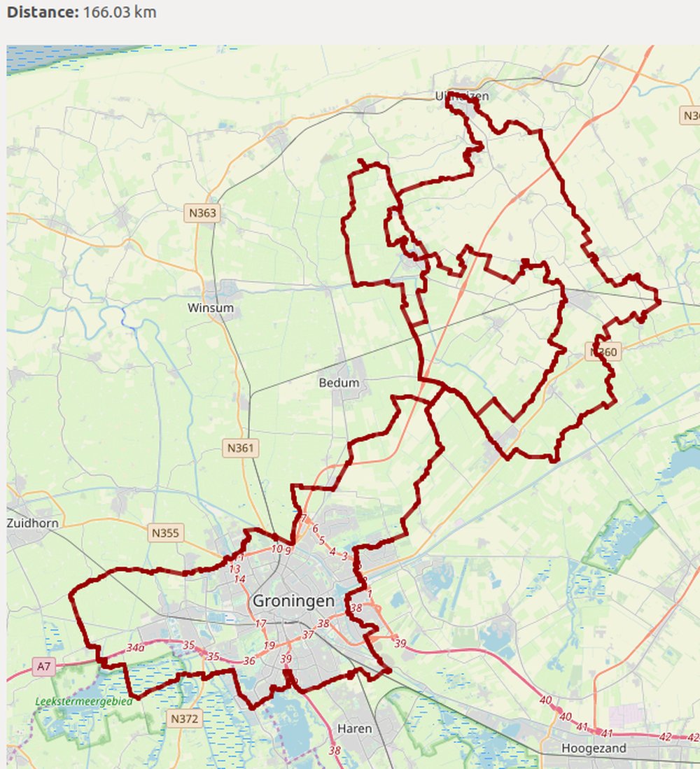 Route 100 Mijl van Sint Annen 2022