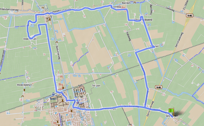 ronde 1, Sint-Annen - Onderwierum