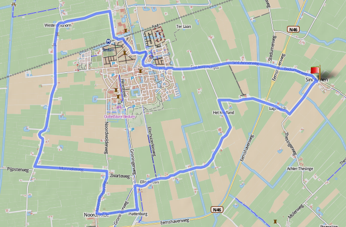 ronde 2, Sint-Annen - Noordwolde