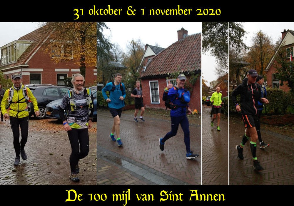 de 100 mijl van Sint-Annen 2020, oktober editie